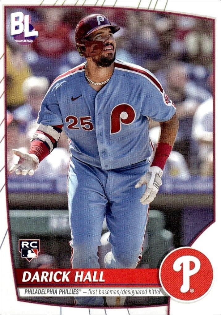 2023 Topps Big League Darick Hall #11 trading card