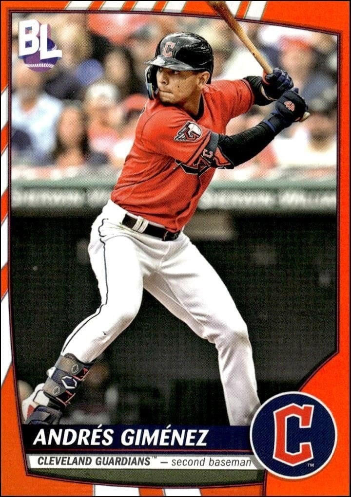 2023 Topps Big League Andres Gimenez #134 trading card
