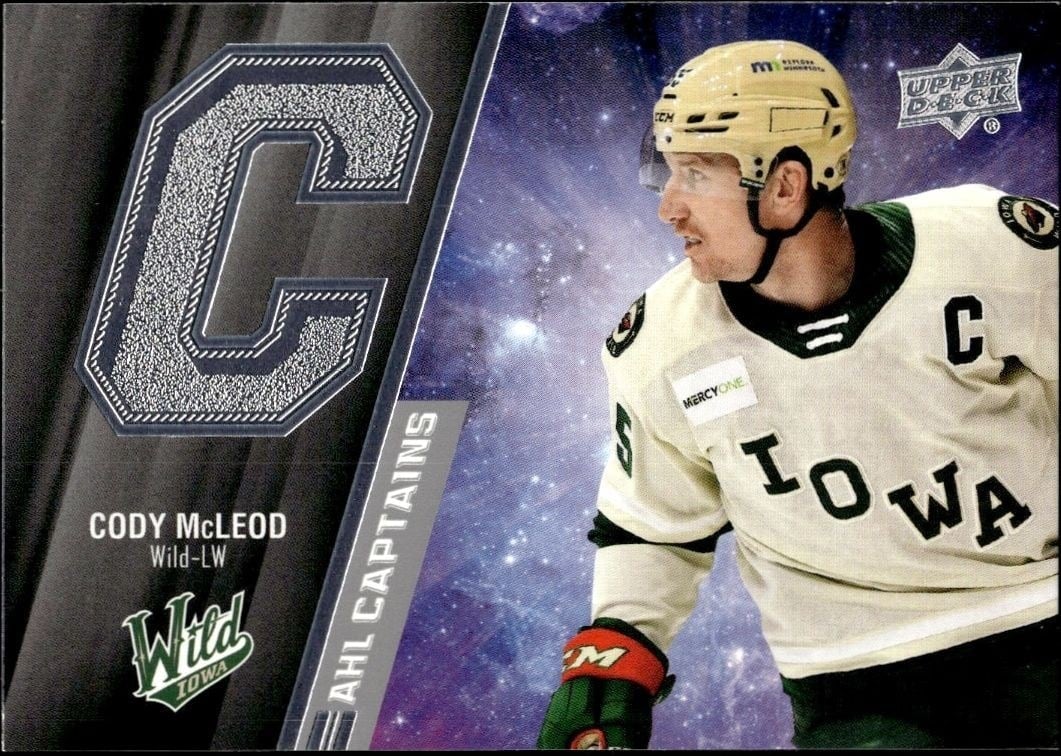 2021-22 Upper-Deck AHL Cody McLeod #L-5 trading card