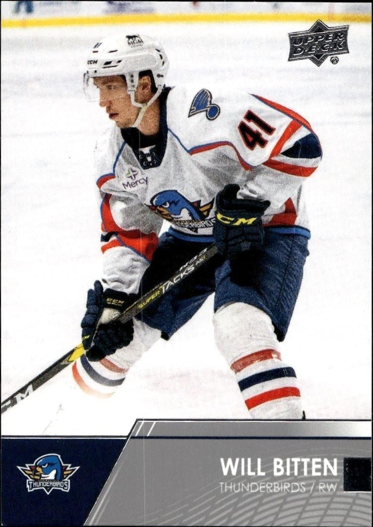 2021-22 Upper-Deck AHL William Bitten #13 trading card