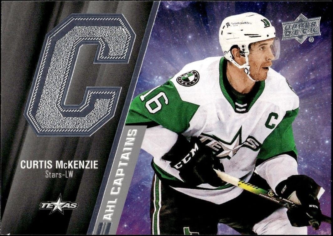 2021-22 Upper-Deck AHL Curtis McKenzie #L-8 trading card