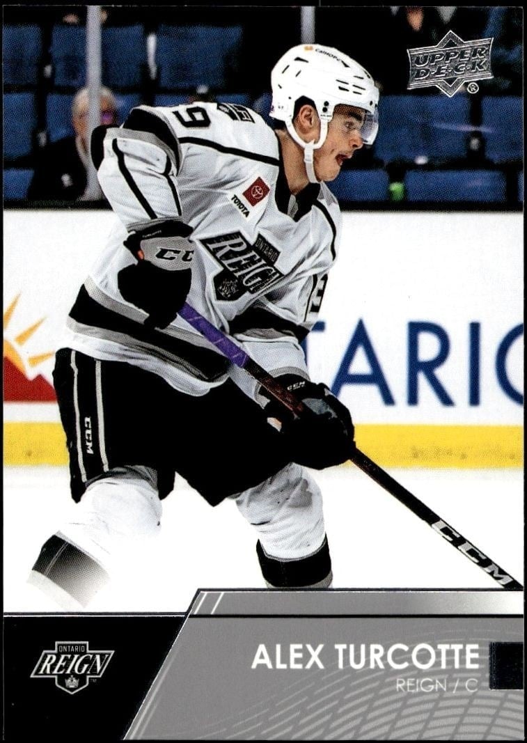 2021-22 Upper-Deck AHL Alex Turcotte #95 trading card