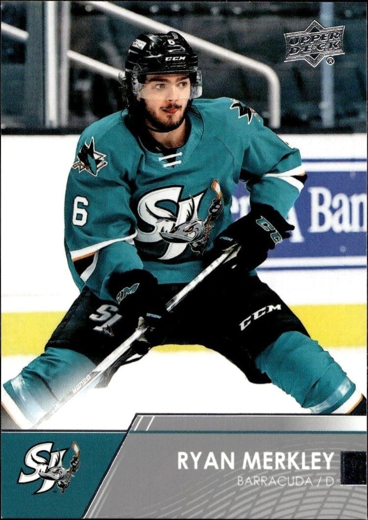 2021-22 Upper-Deck AHL Ryan Merkley #24 trading card