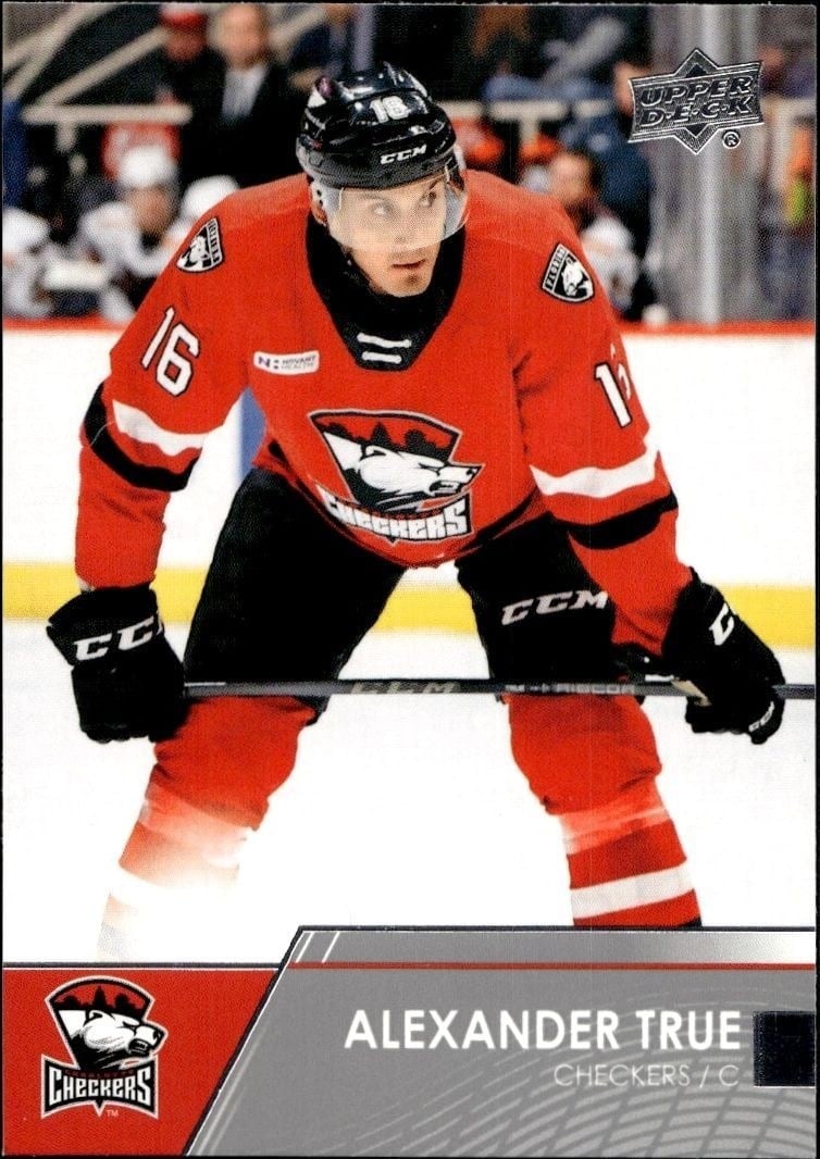 2021-22 Upper-Deck AHL Alexander True #91 trading card
