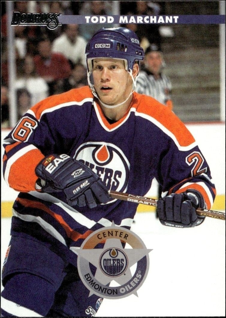 1996-97 Donruss Todd Marchant #53 trading card