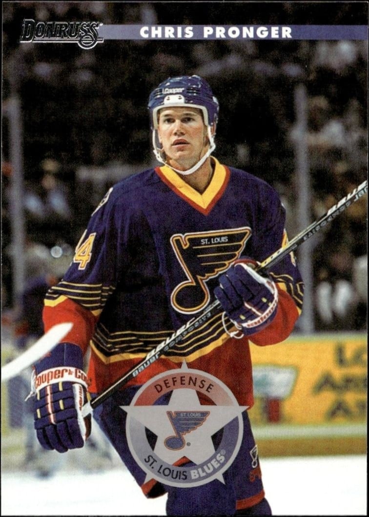 1996-97 Donruss Chris Pronger #63 trading card