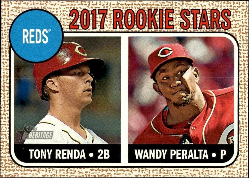 2017 Topps Heritage Tony Renda #69 trading card