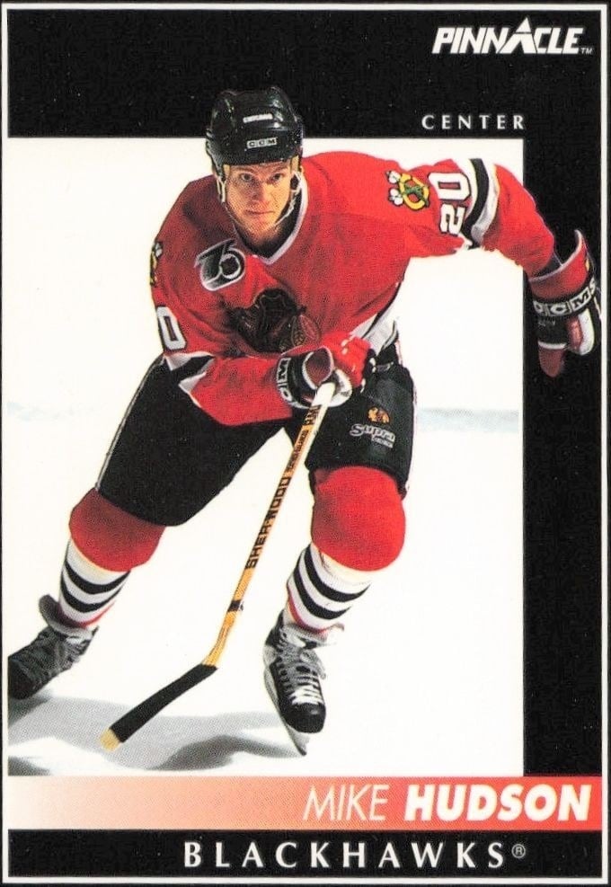 1992-93 Pinnacle Kris King #253 trading card