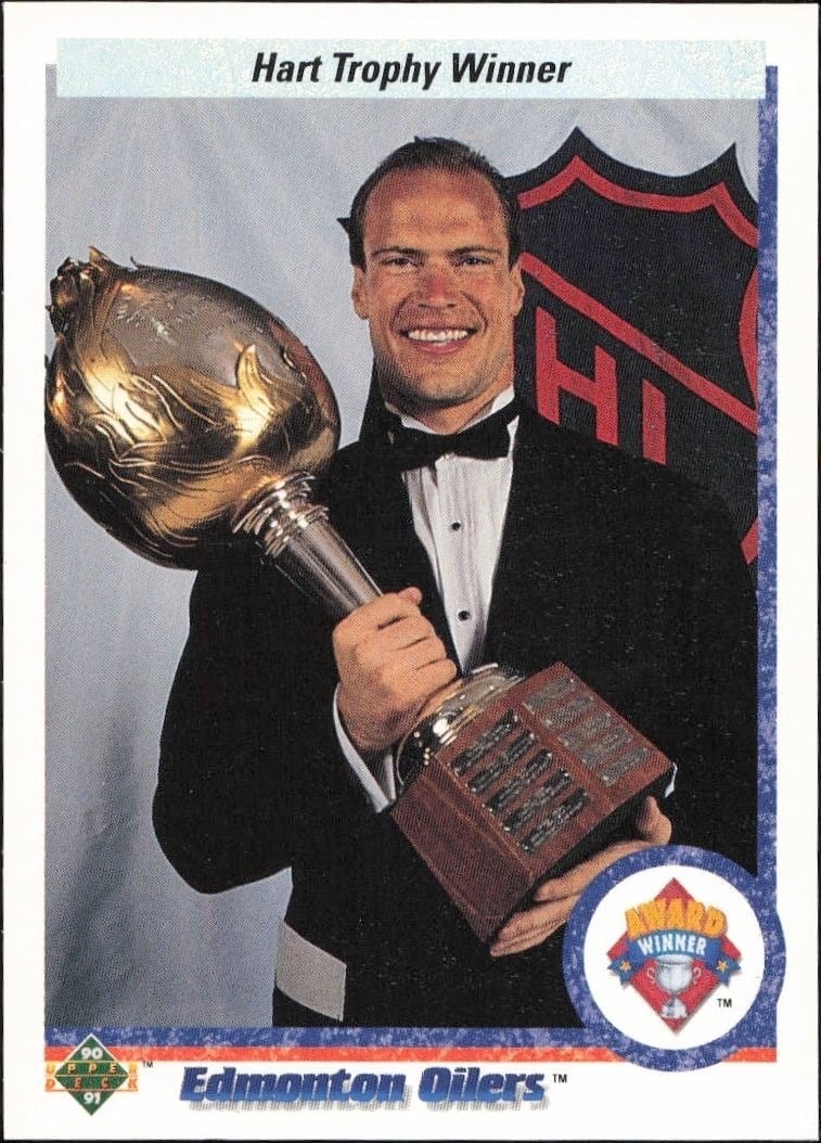 1990-91 Upper-Deck Mark Messier #206 trading card