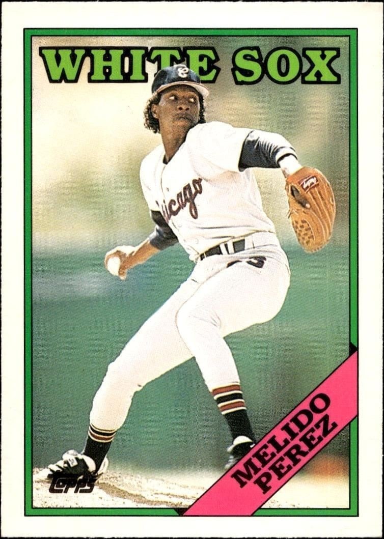 1988 Topps Traded Melido Perez #83T trading card