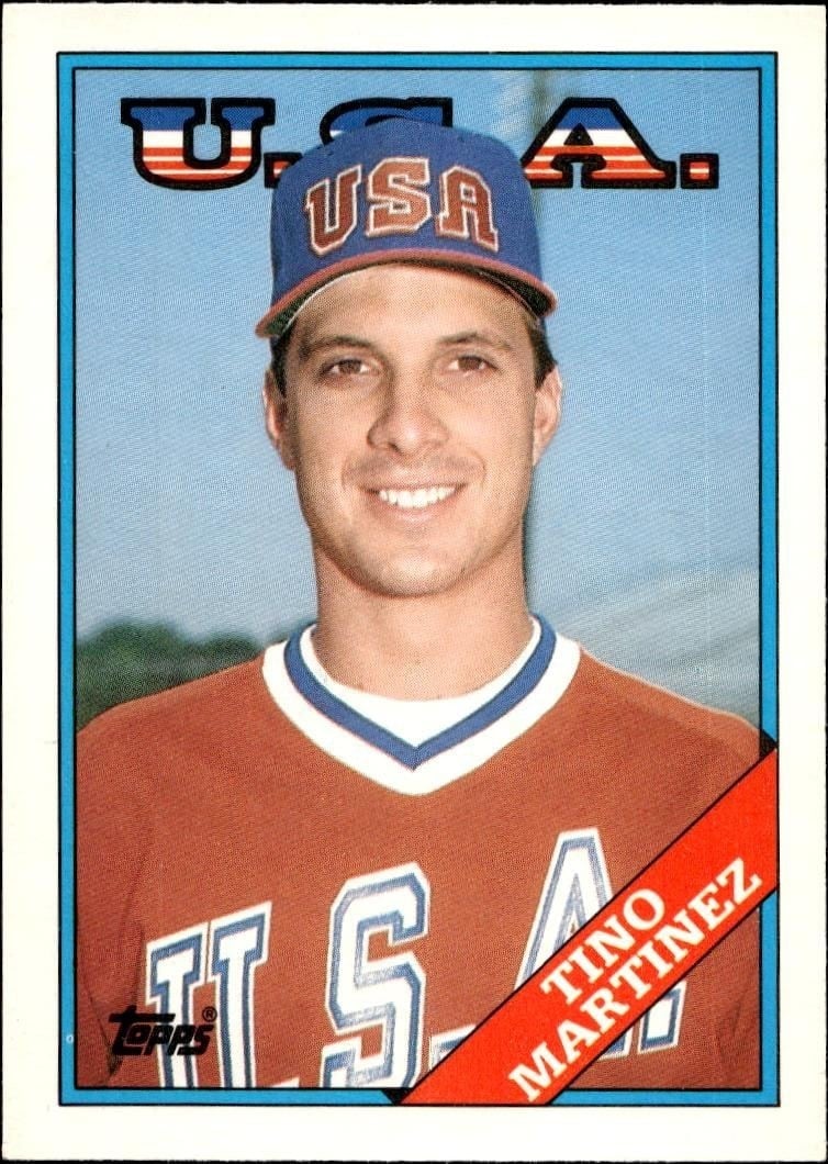 1988 Topps Traded Tino Martinez #66T trading card