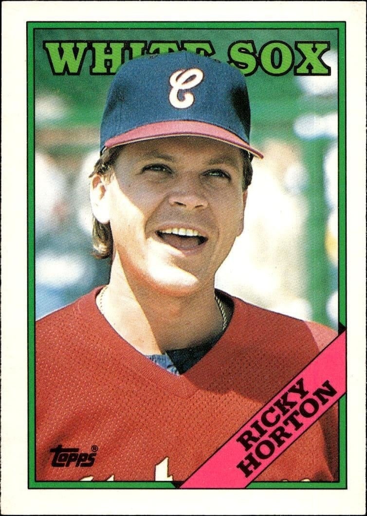 1988 Topps Traded Ricky Horton #51T trading card