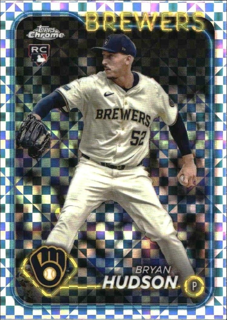 2024 Topps Chrome Update Series Bryan Hudson #USC169 trading card