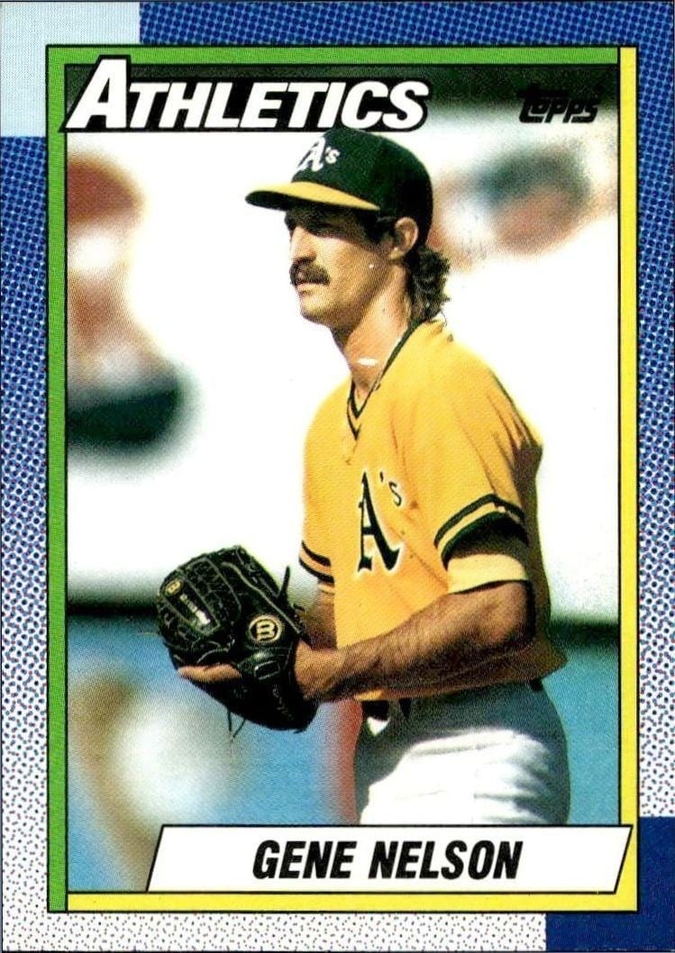 1990 Topps Gene Nelson #726 trading card