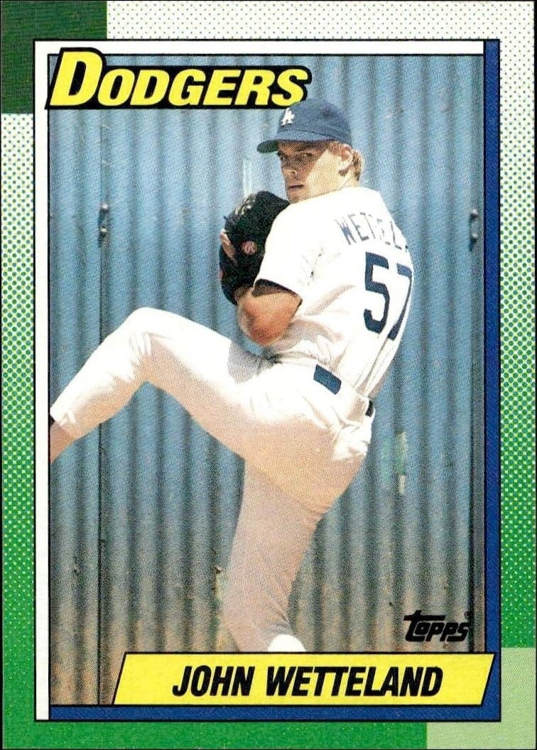 1990 Topps John Wetteland #631 trading card