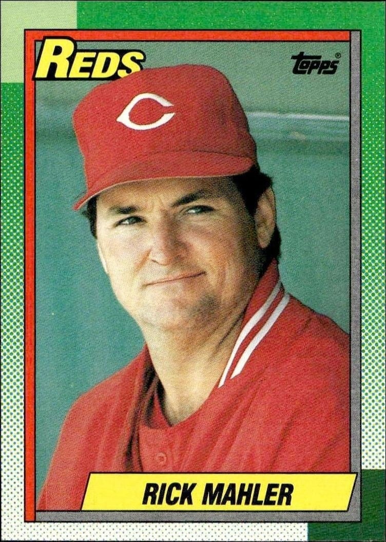 1990 Topps Rick Mahler #151 trading card