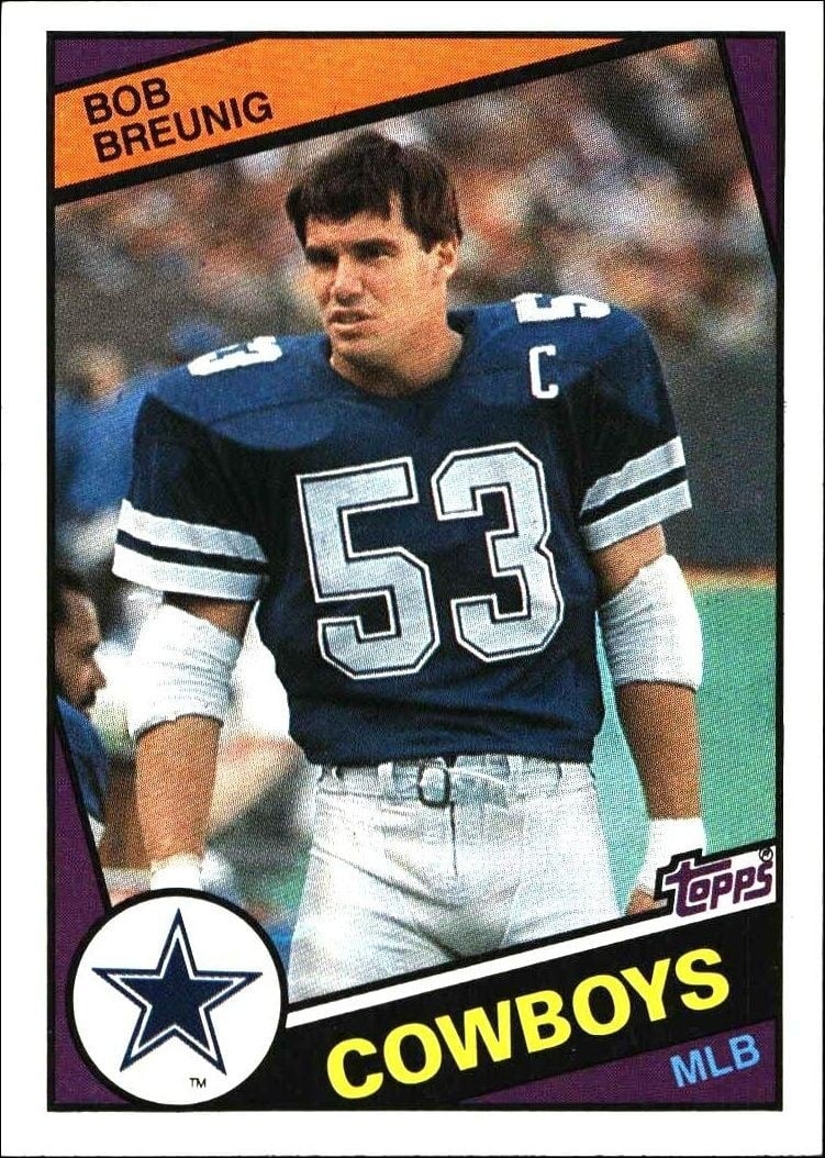 1984 Topps Bob Breunig #236 trading card