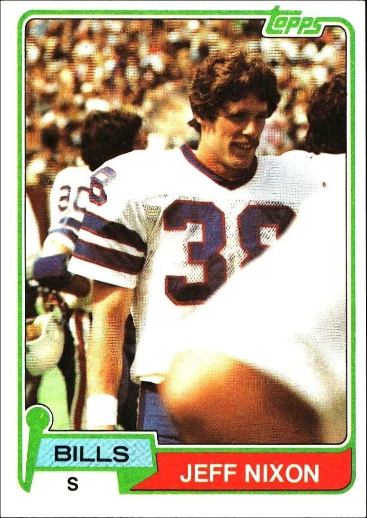 1981 Topps Jeff Nixon #313 trading card