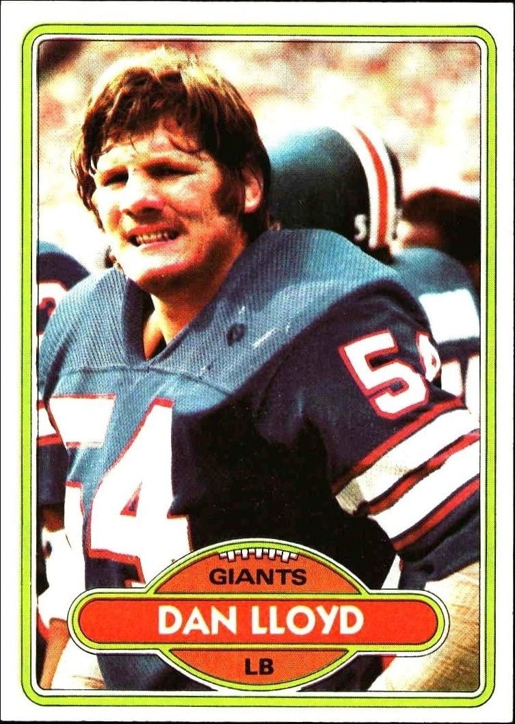 1980 Topps Dan Lloyd #271 trading card