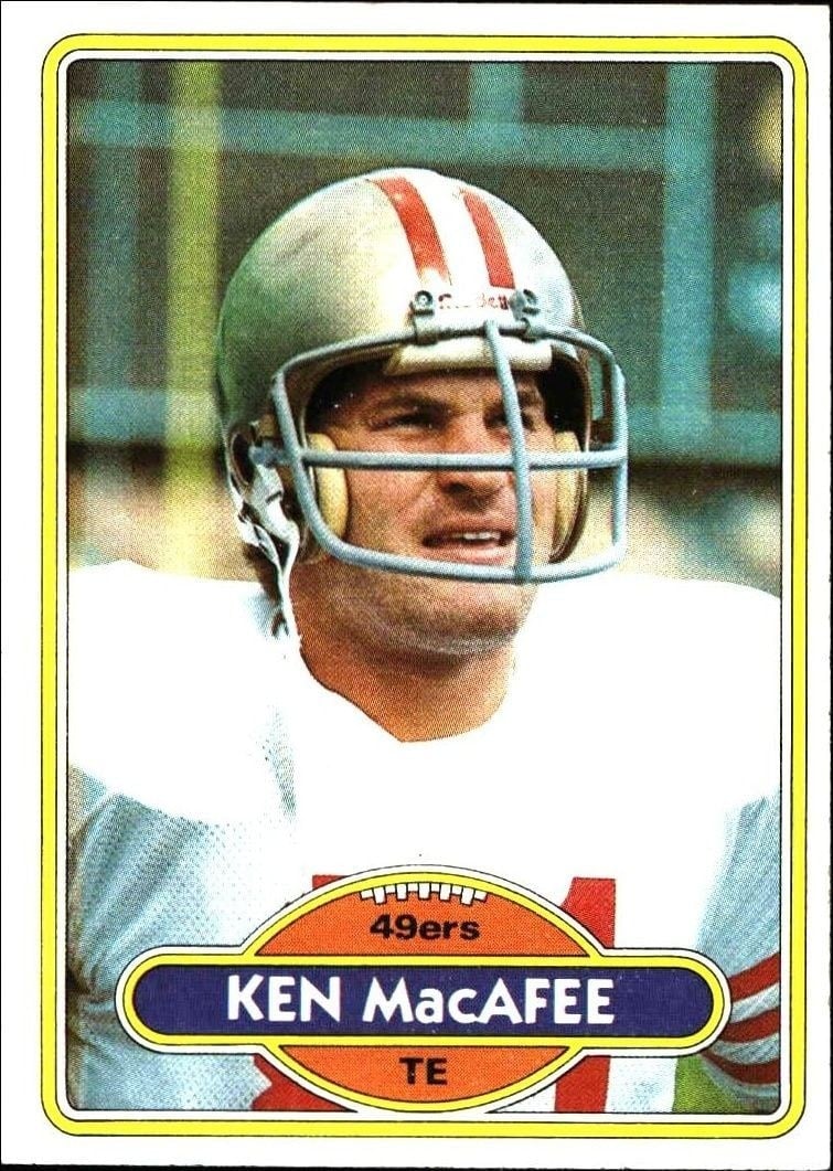 1980 Topps Ken MacAfee #71 trading card