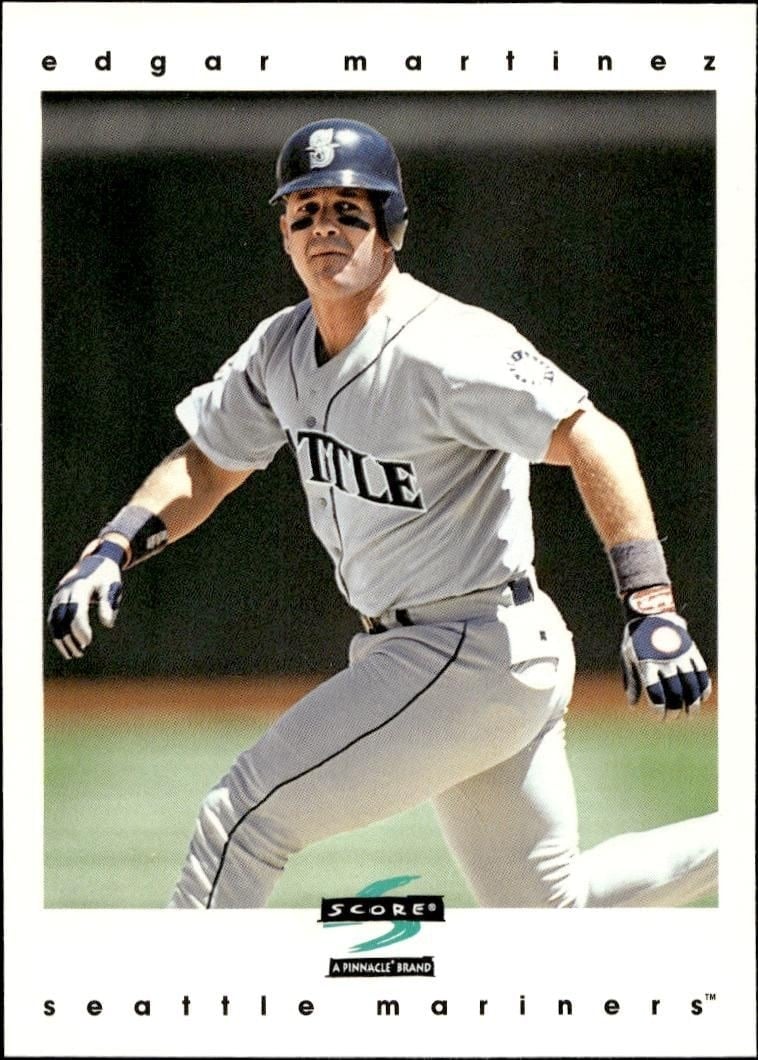 1997 Pinnacle Score Edgar Martinez #56 trading card