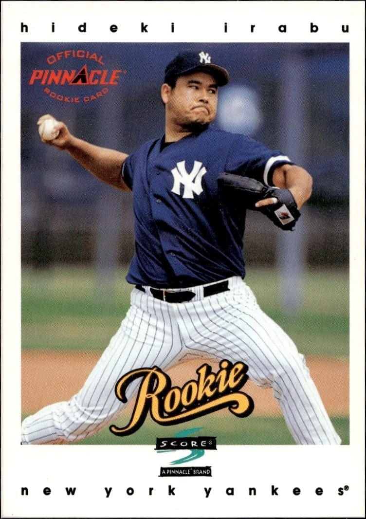 1997 Pinnacle Score Hideki Irabu #551 trading card