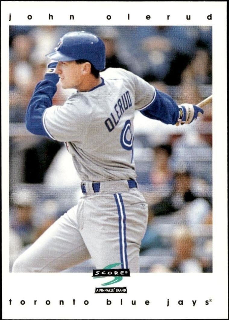 1997 Pinnacle Score John Olerud #76 trading card