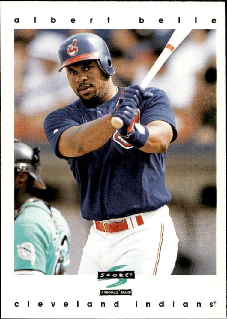 1997 Pinnacle Score Albert Belle #12 trading card