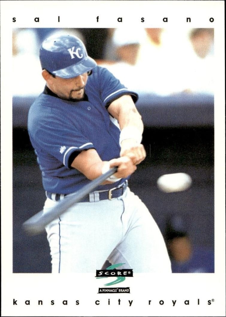 1997 Pinnacle Score Sal Fasano #70 trading card