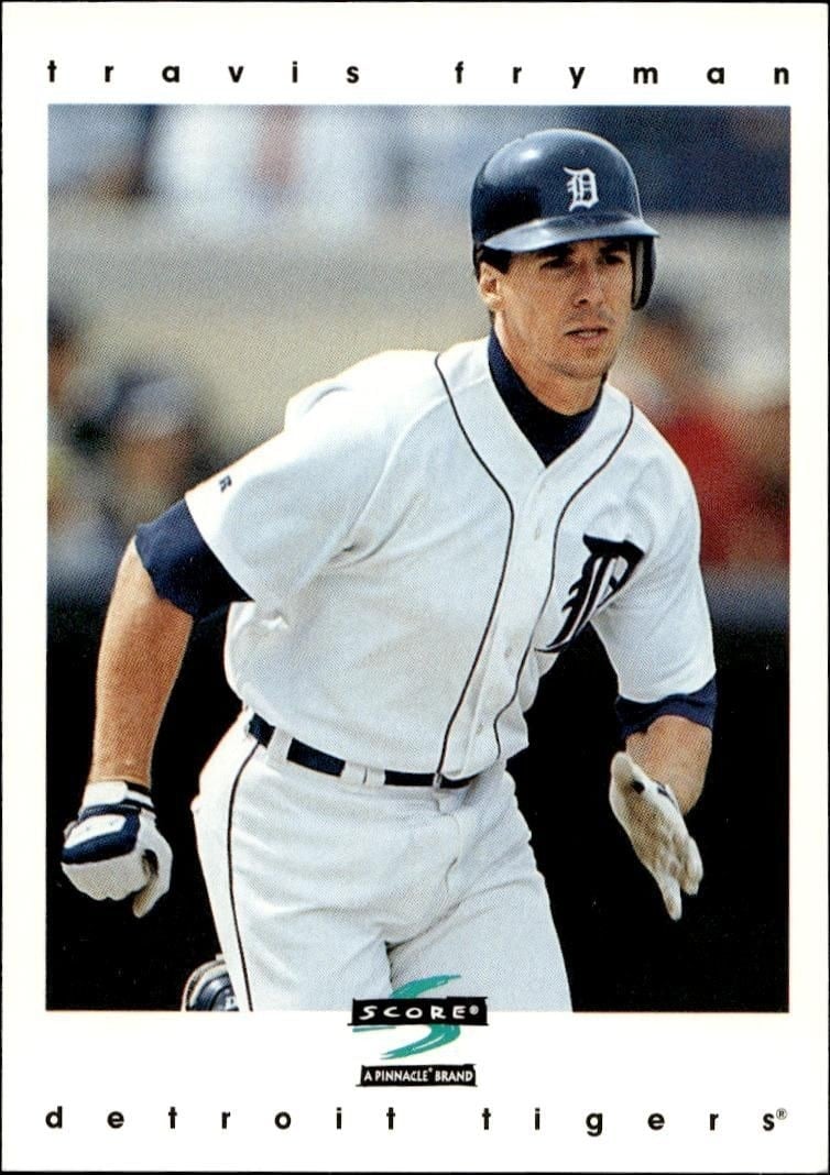 1997 Pinnacle Score Travis Fryman #195 trading card
