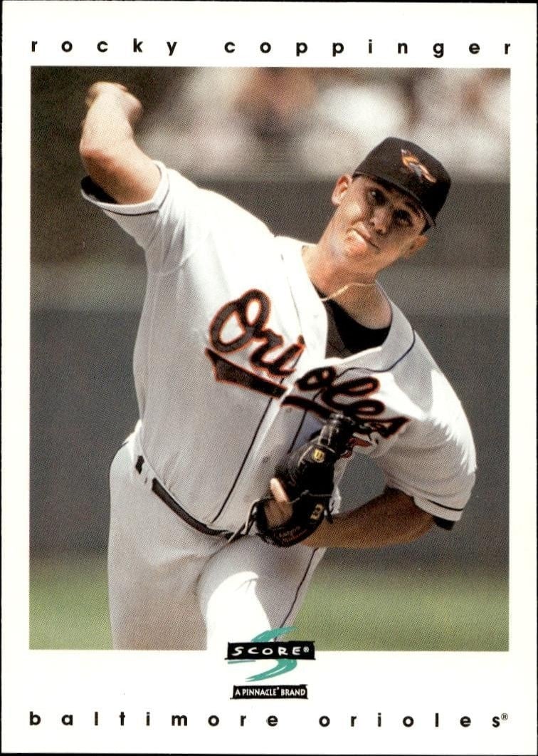 1997 Pinnacle Score Rocky Coppinger #87 trading card