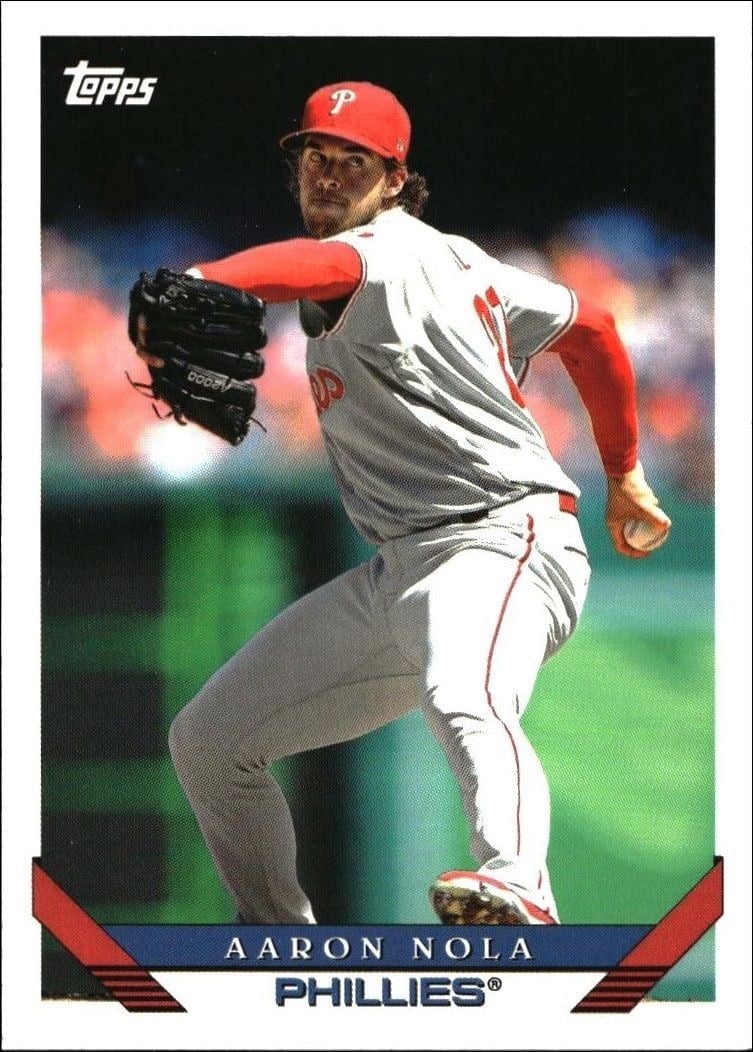 2019 Topps Archives Aaron Nola #253 trading card