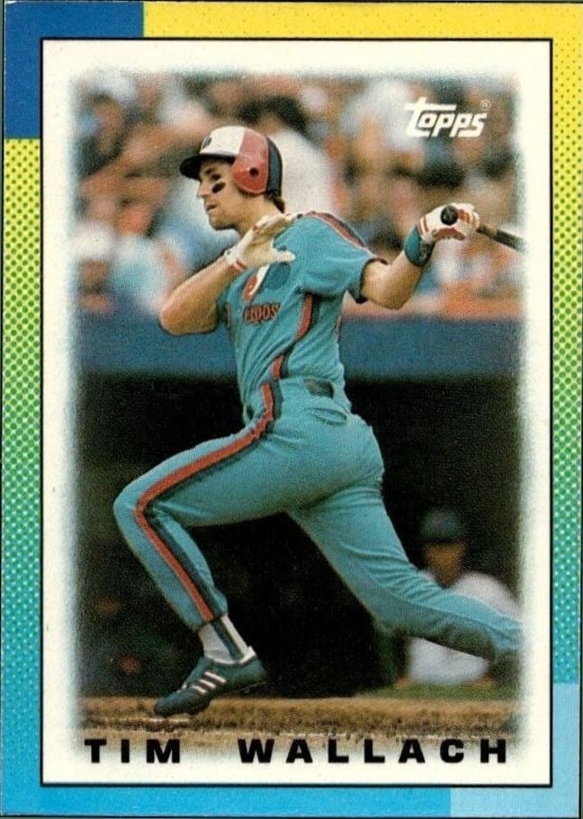 1990 Topps Minis Tim Wallach #64 trading card