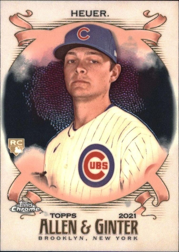 2021 Topps Allen & Ginter Chrome Codi Heuer #290 trading card