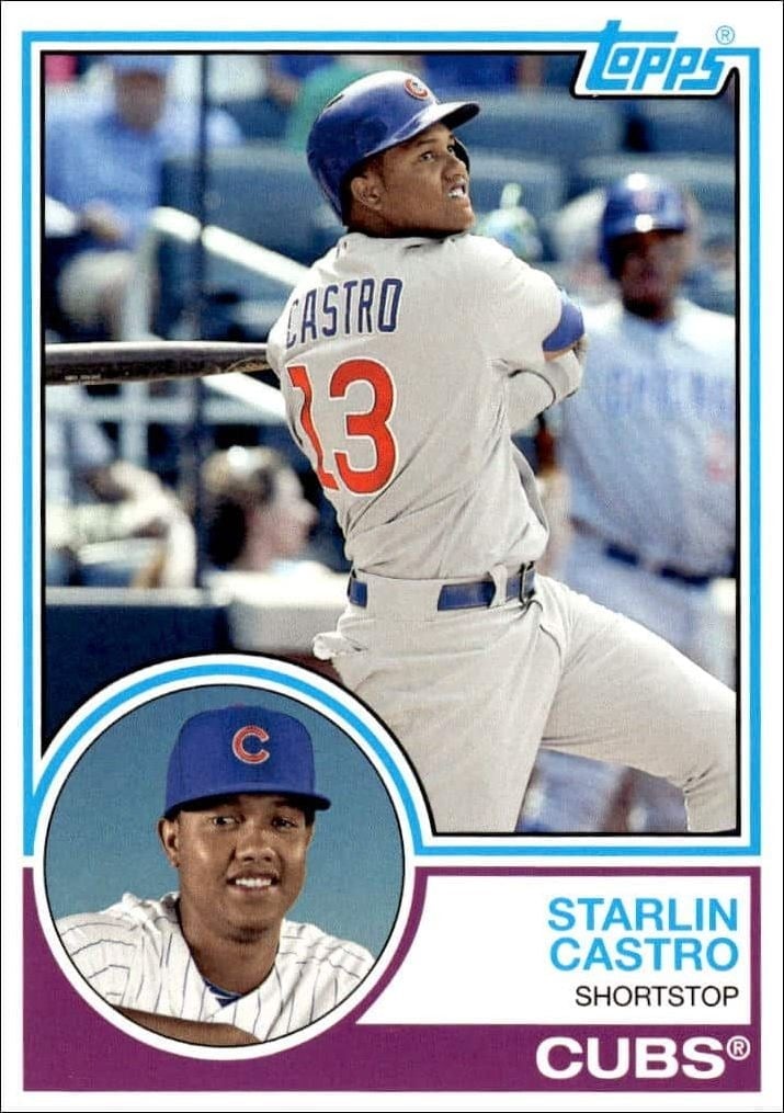2015 Topps Archives Starlin Castro #265 trading card