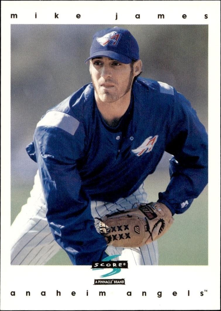1997 Pinnacle Score Mike James #369 trading card