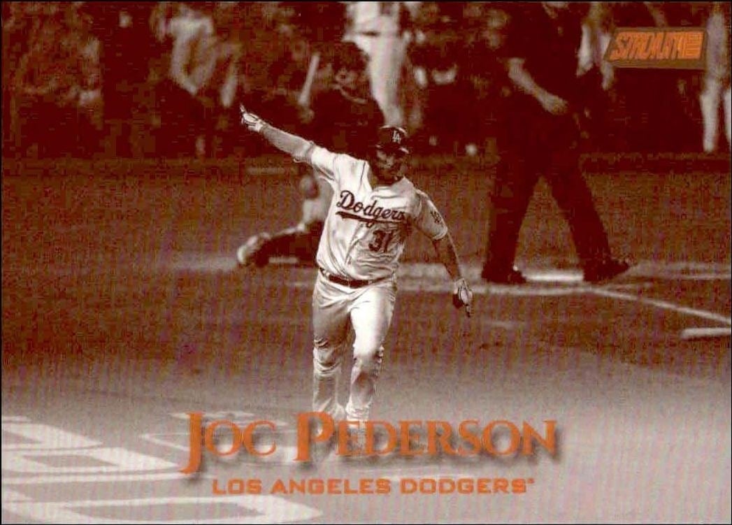 2019 Topps Stadium Club Joc Pederson #158 trading card