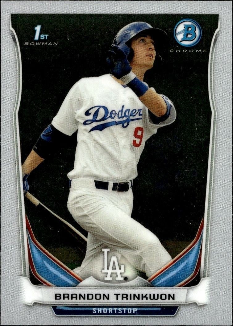 2014 Bowman Chrome Brandon Trinkwon #BCP31 trading card