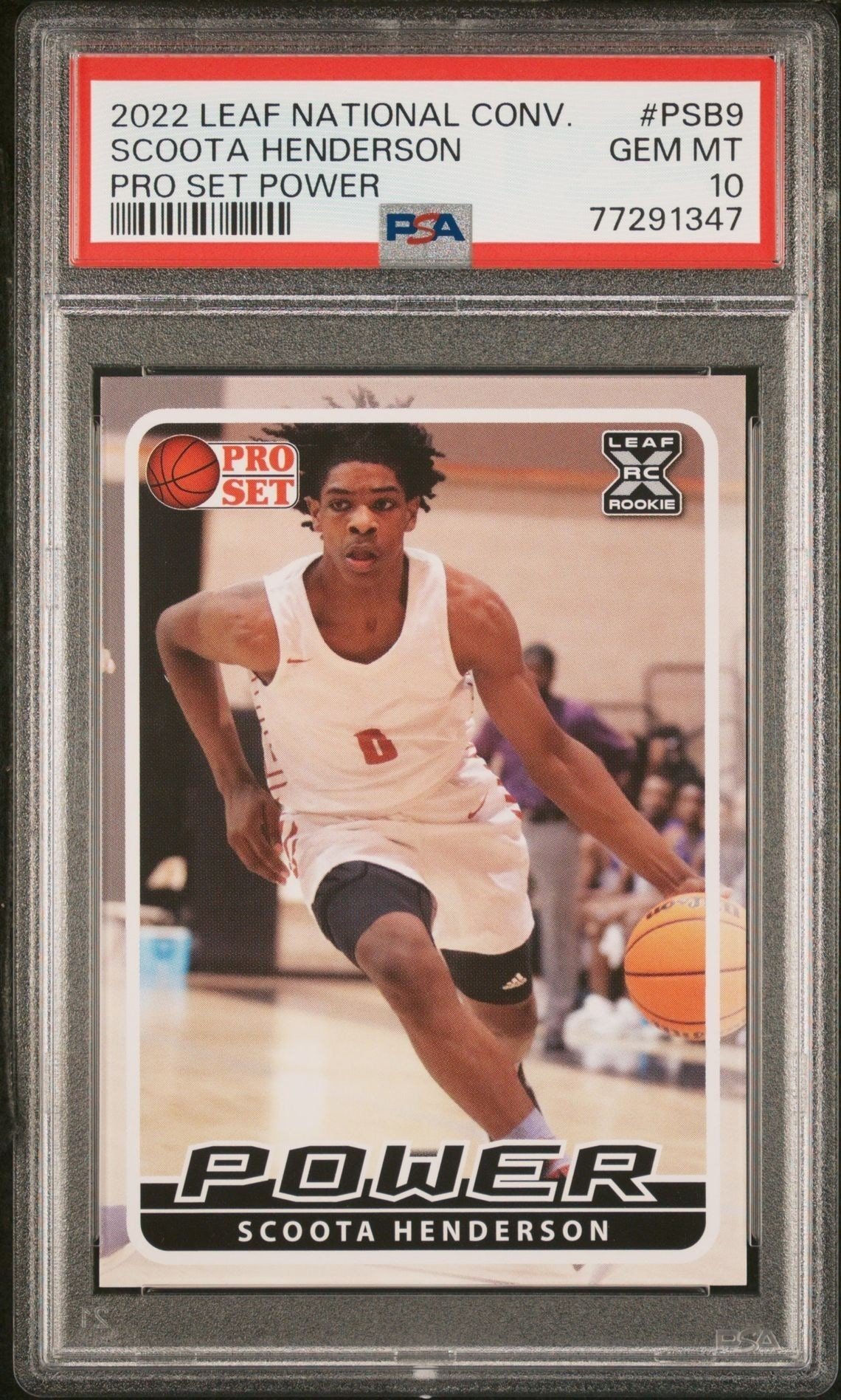 2021-22 Leaf National Convention Scoot Henderson #PSB-09 trading card