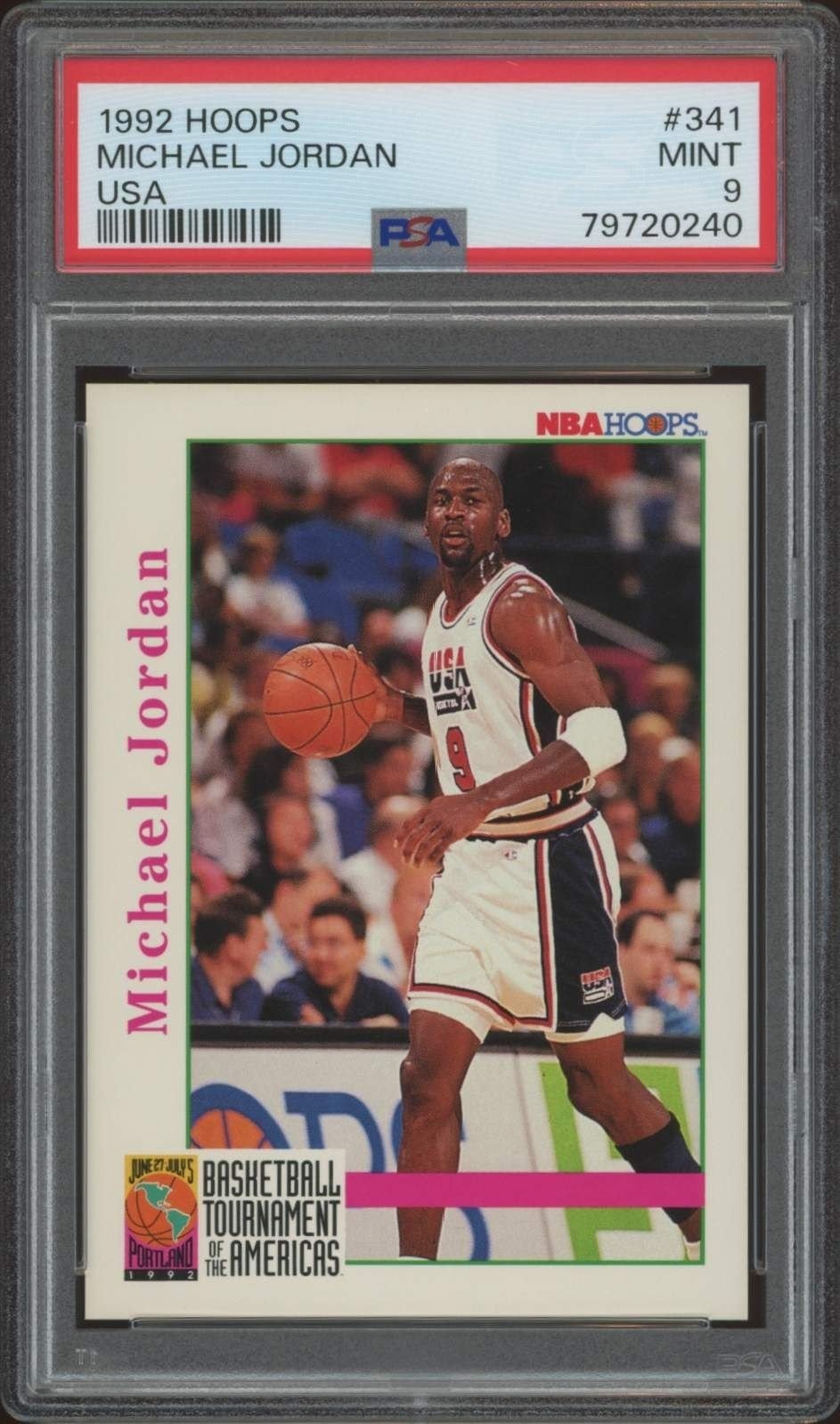 1992-93 Skybox NBA Hoops Series 2 Michael Jordan #341 trading card