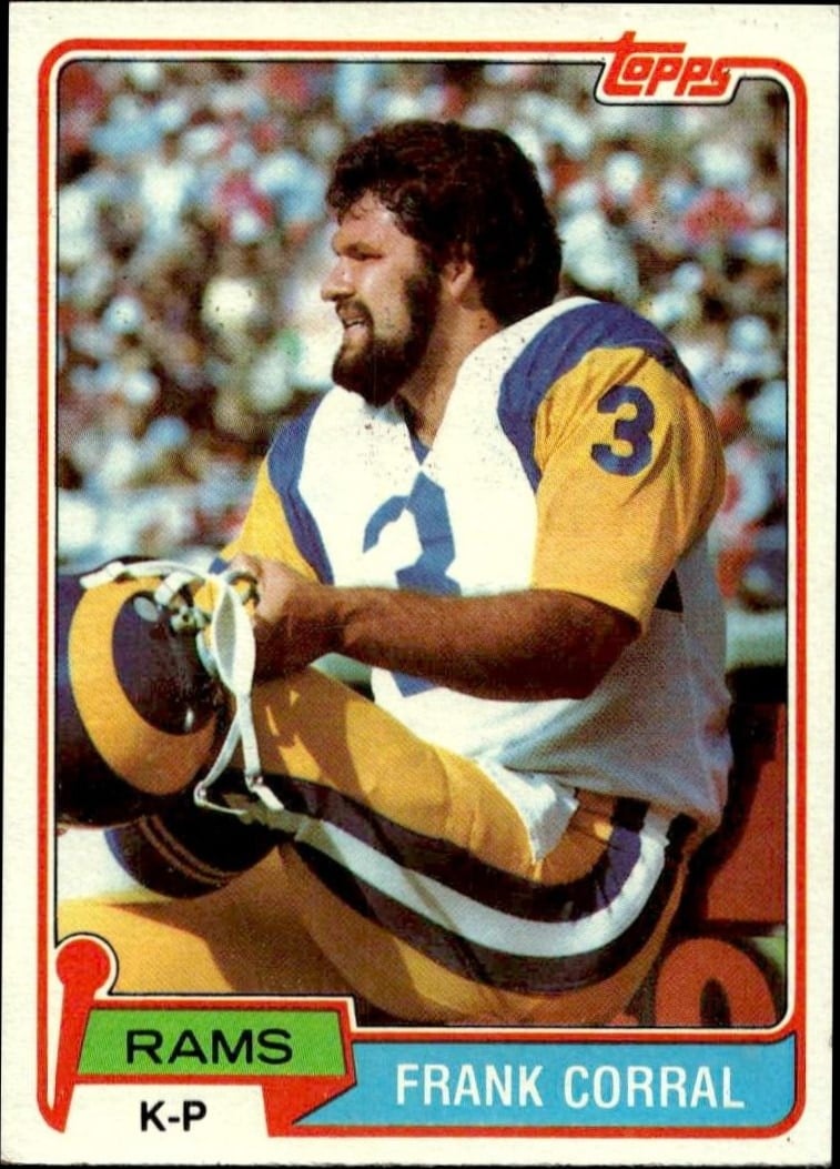 1981 Topps Frank Corral #45 trading card