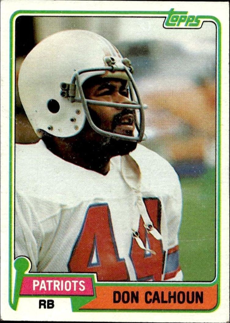 1981 Topps Don Calhoun #7 trading card