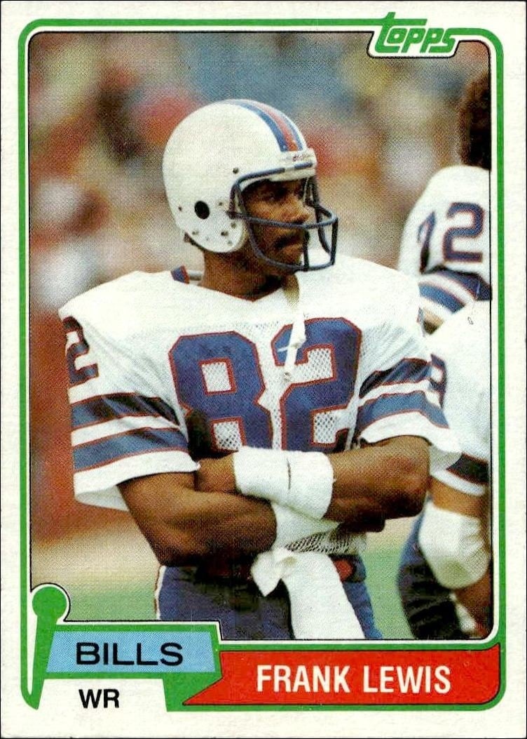 1981 Topps Frank Lewis #18 trading card