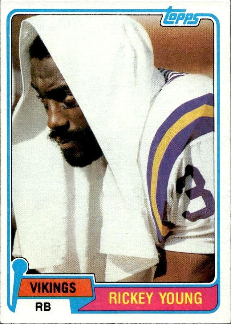 1981 Topps Rickey Young #114 trading card