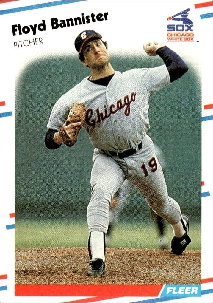 1988 Fleer Floyd Bannister #392 trading card