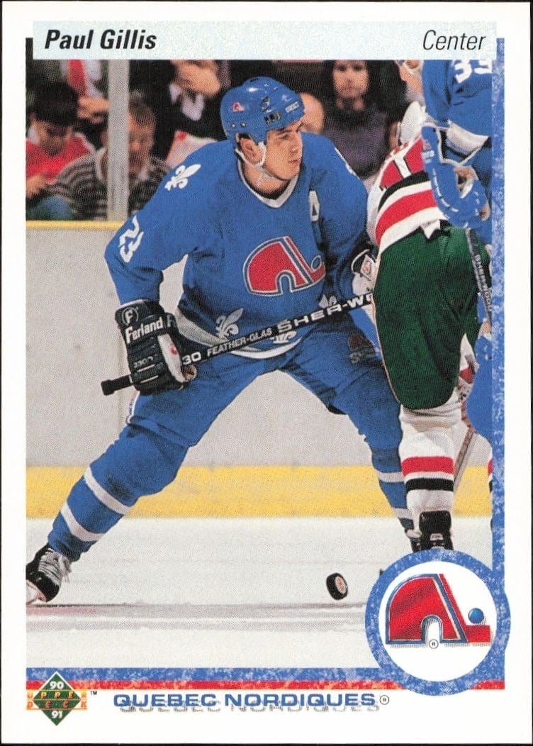 1990-91 Upper-Deck Paul Gillis #49 trading card