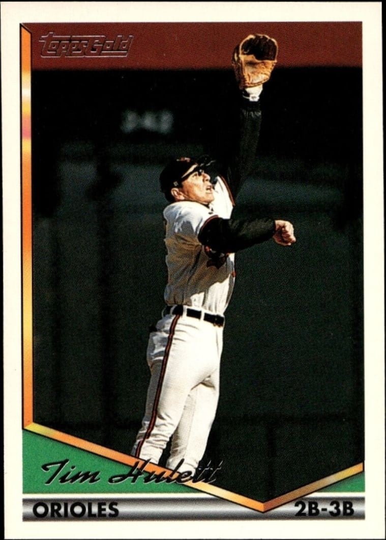 1994 Topps Tim Hulett #32 trading card