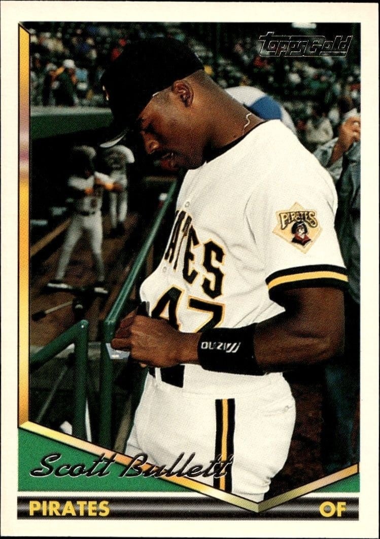 1994 Topps Scott Bullett #584 trading card