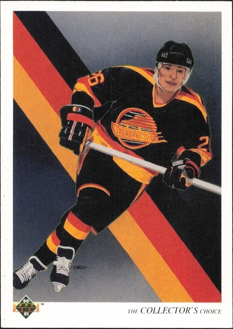 1990-91 Upper-Deck Petri Skriko #302 trading card
