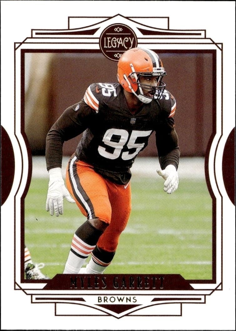 2021 Panini Myles Garrett #22 trading card